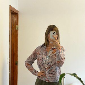 Saint Art Charlie Patterned Blouse